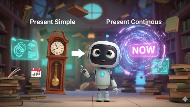Present Simple vs Present Continuous: How to Use Them Correctly