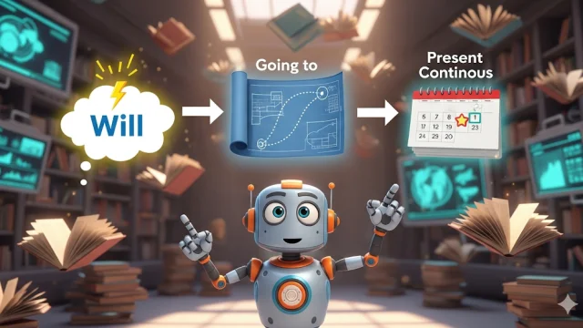 Future Forms in English: Will, Going to, and Present Continuous
